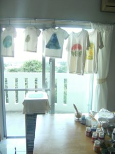 石垣島での作品制作
