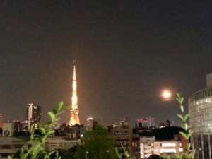 東京タワー　六本木　月　宇宙船　UFO