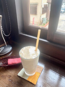 ここちカフェむすびの　ミックスジュース　別府　鉄輪