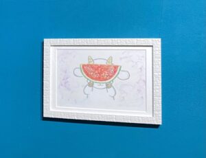 なちゅらる宇宙人 展 別府 北浜租界　ベップアートマンス　すいか支持　スイカ　ガザ　