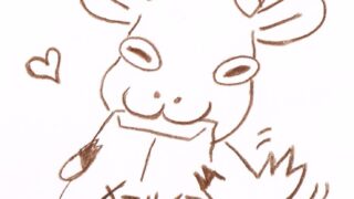 やばいやつ、きた！Something crazy is here! やぎ　なちゅらる宇宙人　Keiko Kaneda